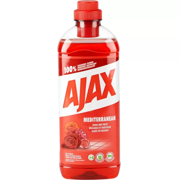 Ajax Allesreiniger Mediterranean Red Flowers New