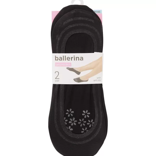 Lotto Ballerina-Footies Zwart Hot