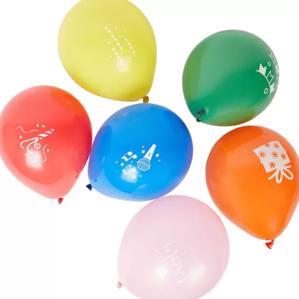 Merk Ballonnen Met Print Blauw,Groen,Meerkleurig,Rood Sale