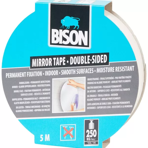 Bison Spiegeltape Wit Flash Sale