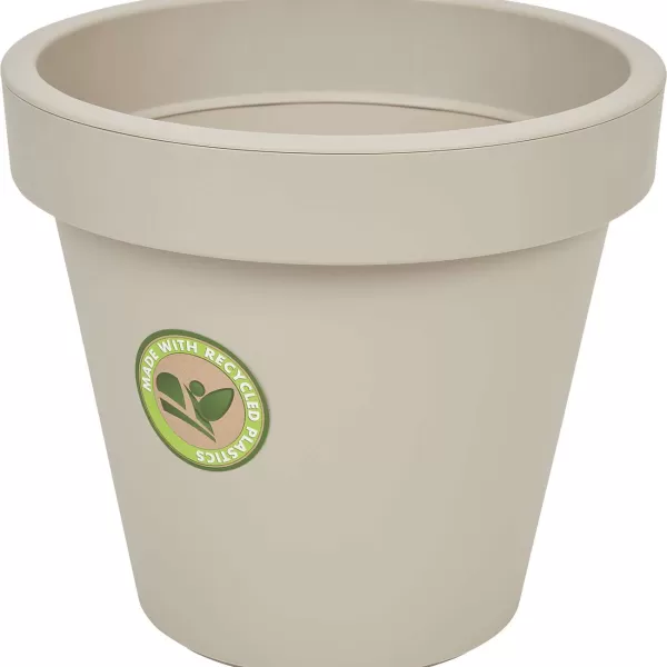 Merk Bloempot Beige,Groen,Taupe Store