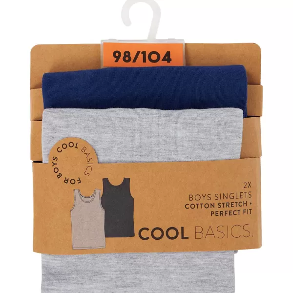 Australian Cool Basics Singlets Print Outlet