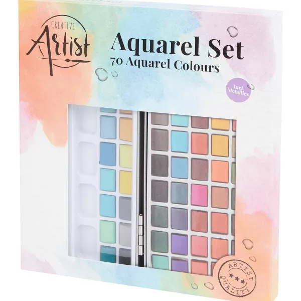 Van Bleiswijck Creative Artist Aquarelset In Blik Meerkleurig Outlet