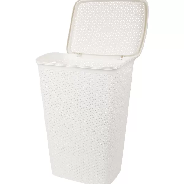 Curver Rattan Wasmand Zwart,Wit Online