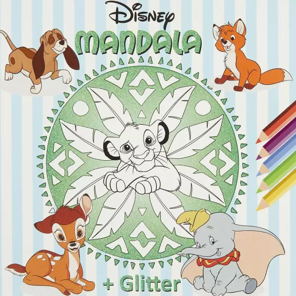 Disney Mandala-Kleurboek Flash Sale