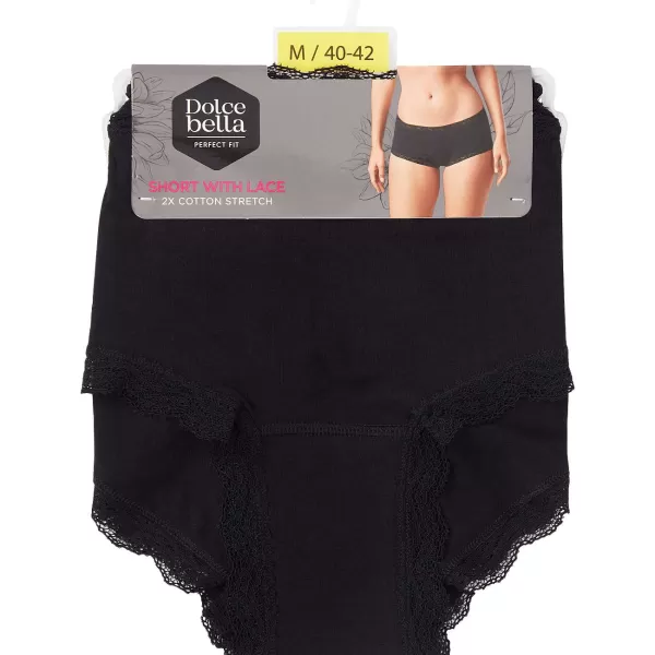 Dolce Bella Boxershorts Zwart Fashion