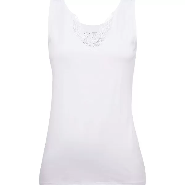 Dolce Bella Singlet Wit Flash Sale