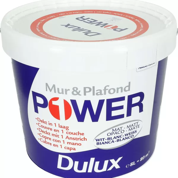 Dulux Power Muurverf Mat Wit Cheap