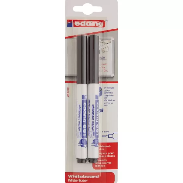 Edding Whiteboard Markers Zwart Outlet