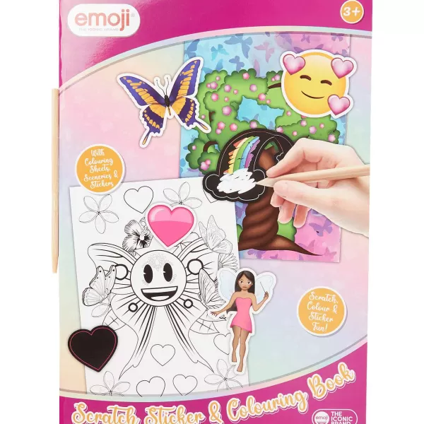 Paw Patrol Emoji Krassticker- En Kleurboek Print,Meerkleurig Sale