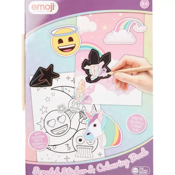 Paw Patrol Emoji Krassticker- En Kleurboek Print,Meerkleurig Sale