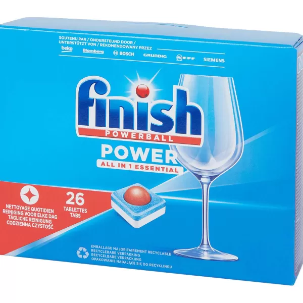 Finish Powerball All-In-1 Vaatwastabletten Power Hot