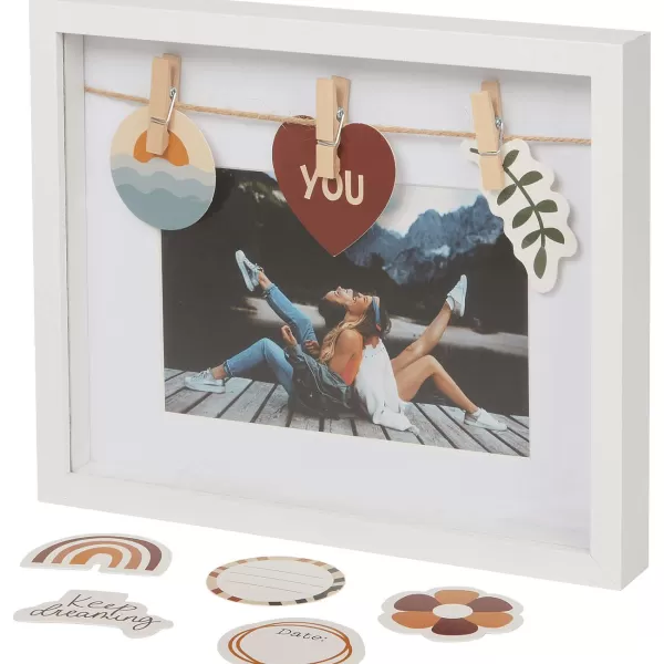 Merk Fotolijst Met Tags Beige,Zwart,Wit Best