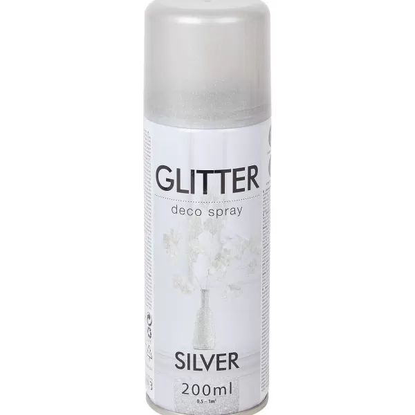 Van Bleiswijck Glitterspuitverf Zilver Cheap