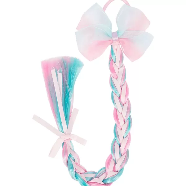 Schrunchmiez Haarclip Of -Elastiek Met Vlecht Blauw,Groen,Meerkleurig,Paars,Roze Shop