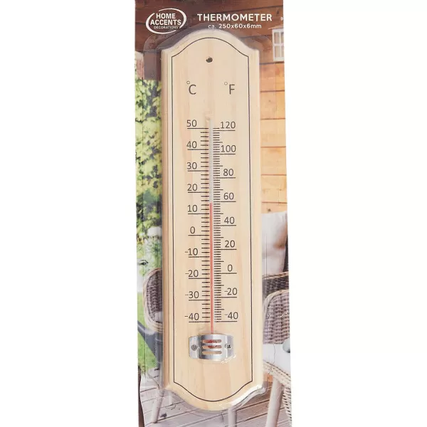 Merk Home Accents Thermometer Beige,Wit Outlet