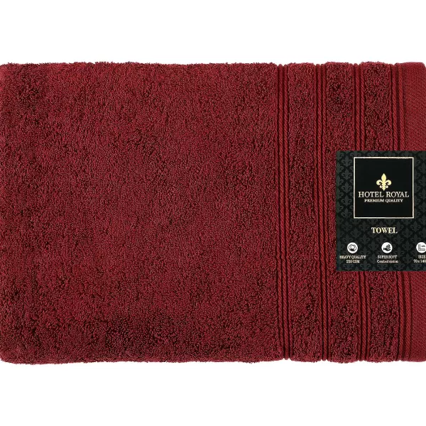 Hotel Royal Badlaken Burgundy Rood Flash Sale