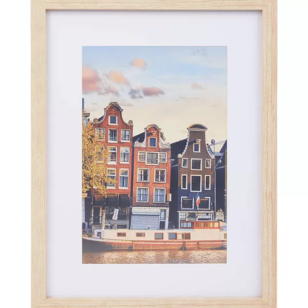 Merk Houten Fotolijst Beige,Zwart Best