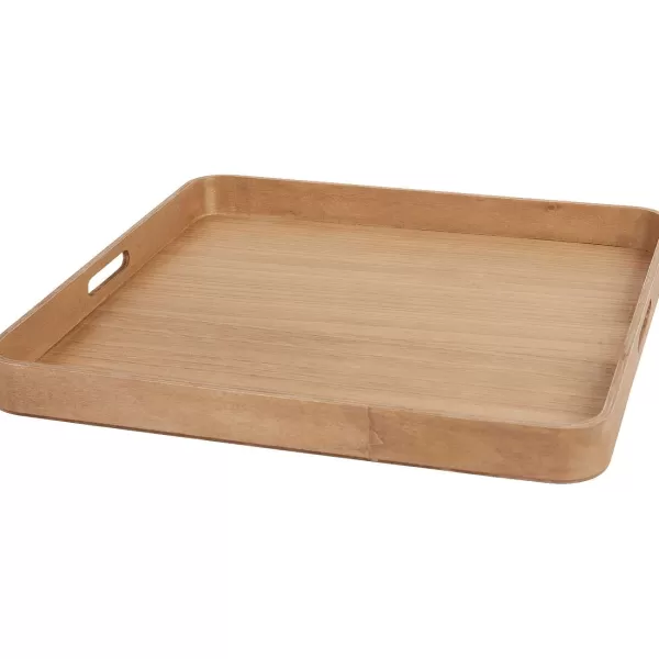 Staub Houten Tray Beige,Bruin Cheap