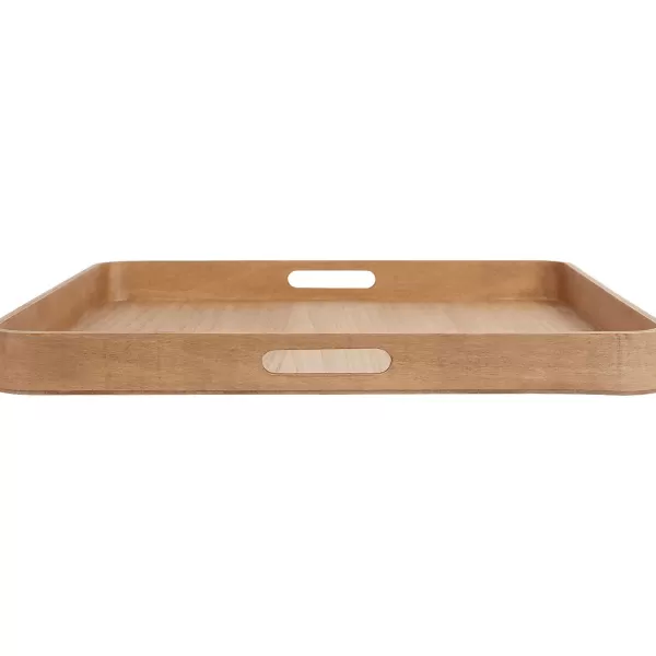 Staub Houten Tray Beige,Bruin Cheap