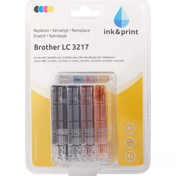 Merk Ink & Print Inktcartridges Brother Lc 3217 Meerkleurig Hot