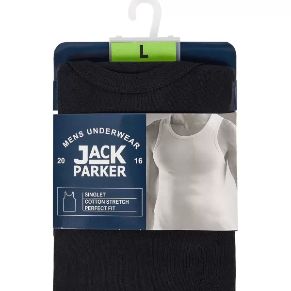 Jack Parker Singlet Zwart Shop