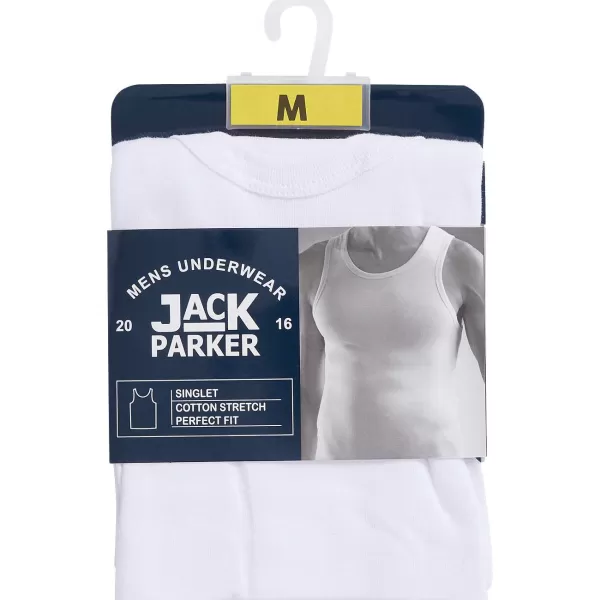 Jack Parker Singlet Wit Sale