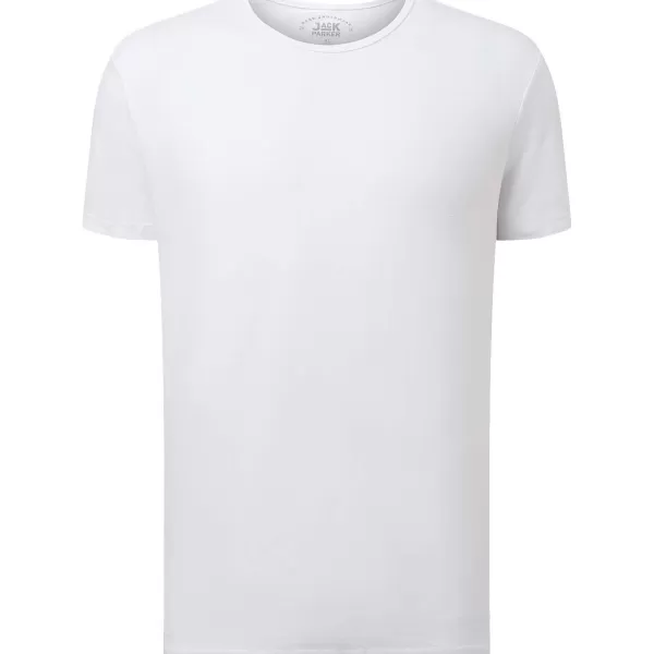 Jack Parker T-Shirt Wit Fashion