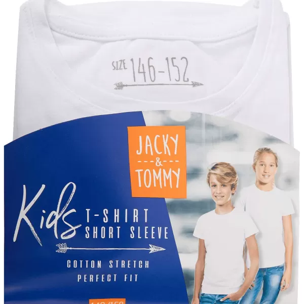 Jacky & Tommy Basic T-Shirt Wit Best Sale