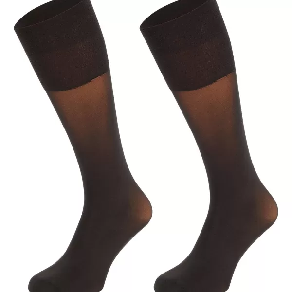 Kate Legwear Kniekousen 40 Denier Zwart Discount