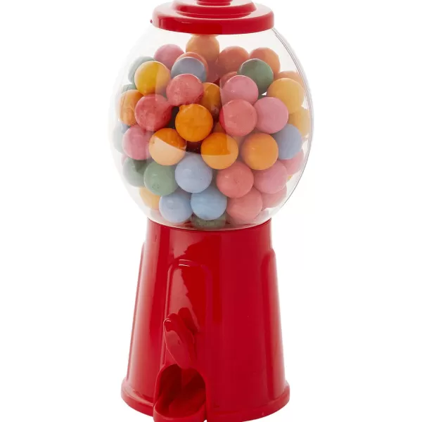 Mike & Ike Kauwgombaldispenser Blauw,Roze,Rood Hot