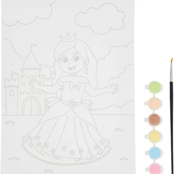 Disney Kids Kingdom Maak Je Eigen Canvas Meerkleurig Sale