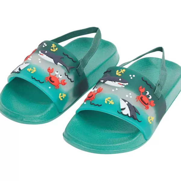 Merk Kinderbadslippers Blauw,Groen,Print,Roze Sale