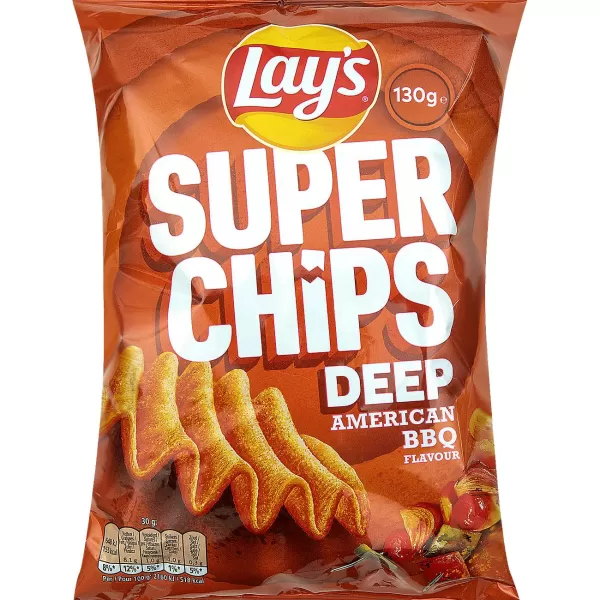 Lay's Super Chips Deep American Bbq Best