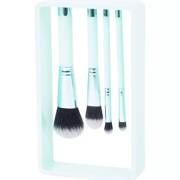 Max & More Magnetische Make-Up-Kwasten In Houder Groen,Roze Discount