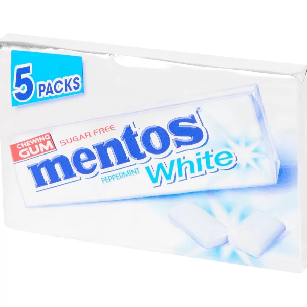 Mentos White Kauwgom Peppermint Wit Outlet