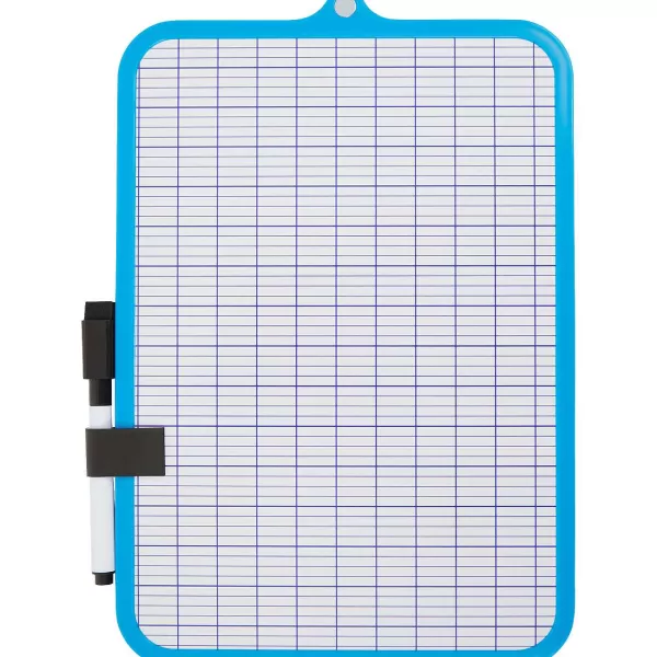 Office Essentials Mini-Whiteboard Zwart,Blauw,Roze Clearance