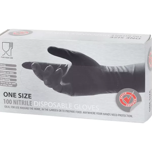 Rösle Nitrile Handschoenen Zwart Discount