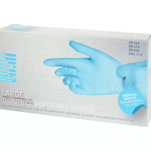 Scrub Daddy Nitrile Handschoenen Blauw Store