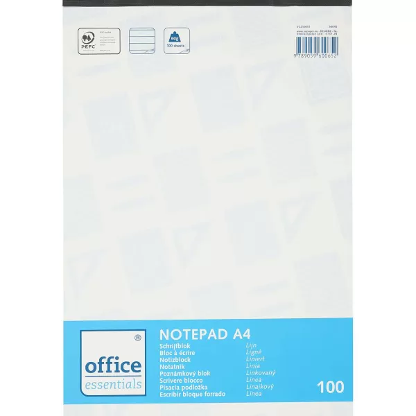 Office Essentials Schrijfblok A4 Fashion