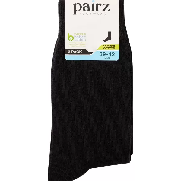 Pairz Sokken Zwart Fashion