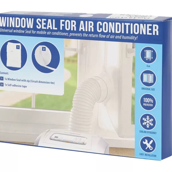 FERM Raamafdichting Voor Airconditioner Wit Hot