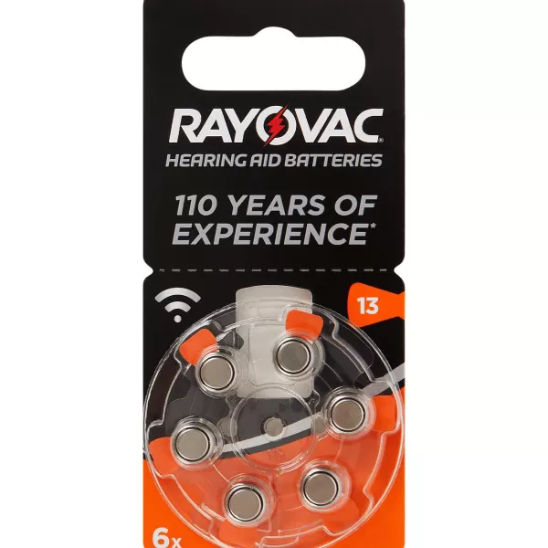 Rayovac Hoortoestelbatterijen A13 Zilver Outlet