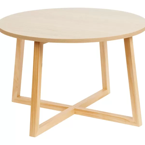 Merk Ronde Bijzettafel Beige,Zwart Online