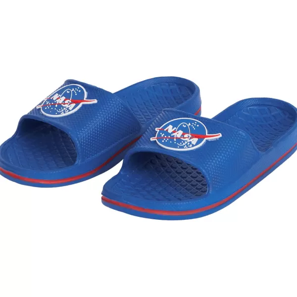 Merk Slippers Blauw,Paars,Roze Flash Sale