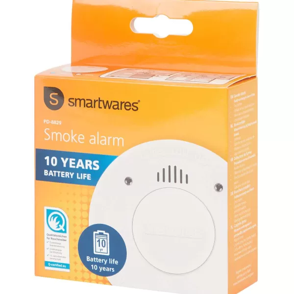 Smartwares Rookmelder Pd-8829 Wit Flash Sale