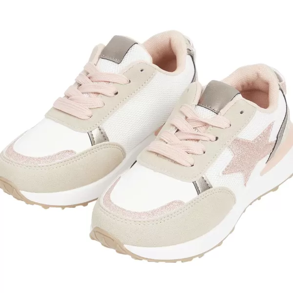 Merk Sneakers Roze,Wit Hot