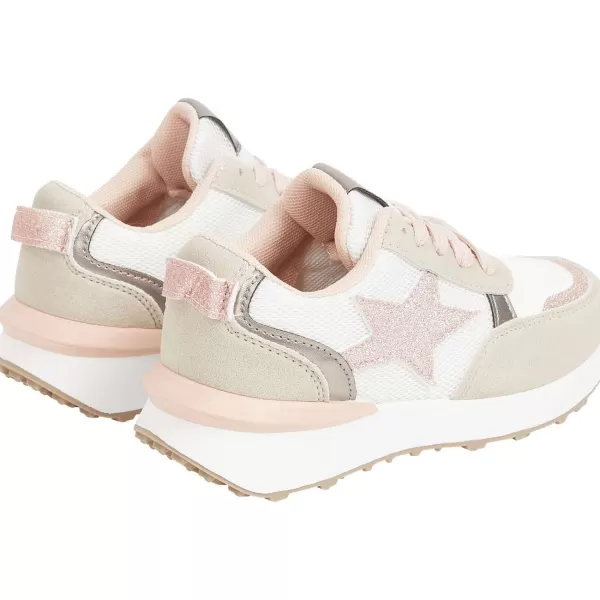 Merk Sneakers Roze,Wit Hot