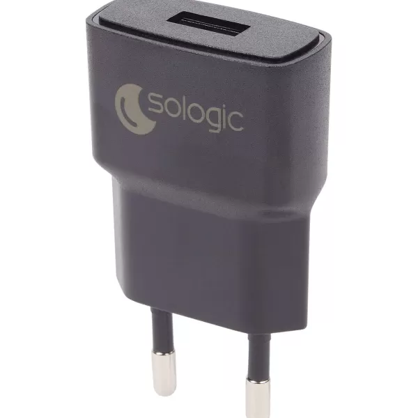 Sologic Usb-A Wandoplader Zwart,Wit Shop