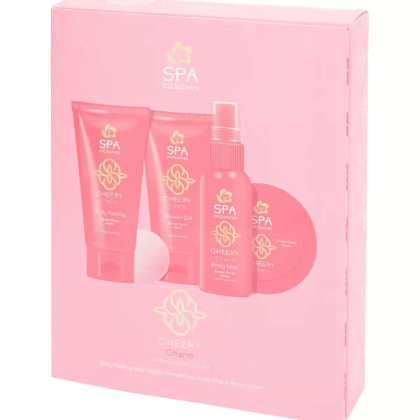 Palmolive Spa Exclusives Giftset Cherry Charm Rood,Roze Cheap